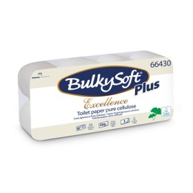 Bulkysoft Excellence Toilettenpapier Kleinrollen 96 Rollen (12 x 8)
