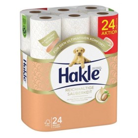 Hakle Reichhaltige Sauberkeit Toilettenpapier Kleinrollen 24 Rollen