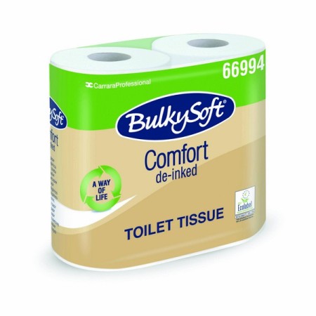 Bulkysoft Comfort Toilettenpapier Kleinrollen 40 Rollen (10 x 4)
