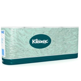 Kimberly-Clark Kleenex Toilettenpapier Kleinrollen 64 Rollen (8 x 8)