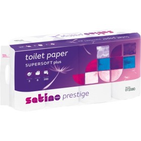 Satino Prestige Toilettenpapier Kleinrollen 56 Rollen (7 x 8)