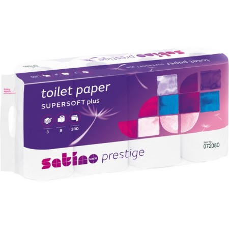Satino Prestige Toilettenpapier Kleinrollen 56 Rollen (7 x 8)