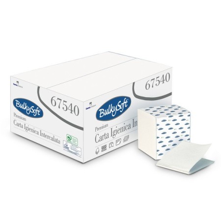 Bulkysoft Toilettenpapier Einzelblatt 36 Pakete