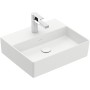 Villeroy & Boch Memento 2.0 Waschtisch 50 cm mit 1 Hahnloch, ohne Überlauf