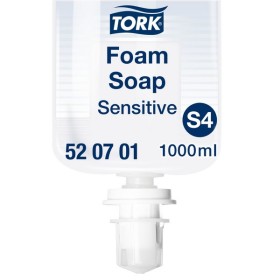 Tork Premium Sensitive Schaumseife – S4 System 6 Flaschen