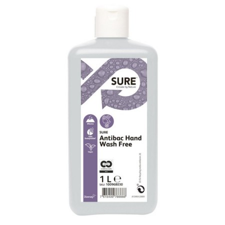 Sure Antibac Hand Wash Free desinfizierende Handwaschlotion 10 Flaschen