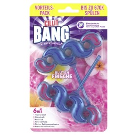 Cilit Bang 6 in 1 WC Duft und Farbspüler Blüten Frische 12 Stück (6 x 2)
