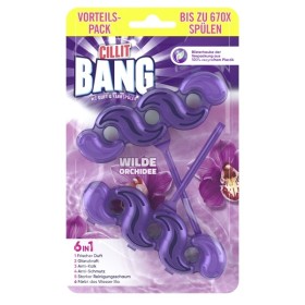 Cilit Bang 6 in 1 WC Duft und Farb- spüler Wilde Orchidee 12 Stück (6 x 2)