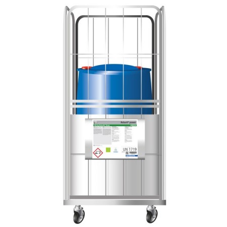 Relavit power Green maschinelles Geschirrwaschmittel im Gitterwagen 1 Container