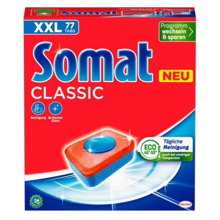 Somat Classic XXL Geschirrwaschtabs 462 Stück (6 x 77)