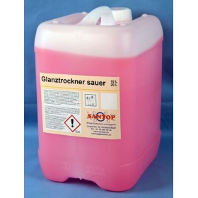 Santop Glanztrockner Klarspüler 1 Bidon