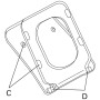 Villeroy & Boch Architectura WC-Sitz Slimseat mit Quick Release und Softclose