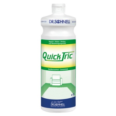 QUICK TRIC Tensidfreies Teppich-, Polster-, Decken- und Wandreinigungsmittel 12 Flaschen