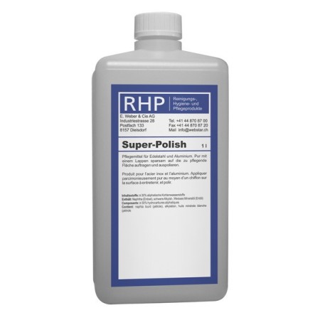 RHP Super Polish Pflegemittel für Edelstahl/ Aluminium 1 Flasche