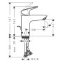 hansgrohe Logis Einhebel-Waschtischmischer 100