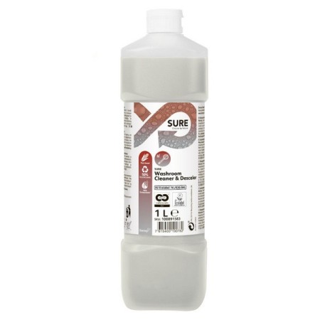 SURE Washroom Cleaner & Descaler Sanitärreiniger 6 Flaschen