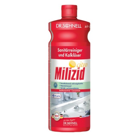 MILIZID CITRO Sanitärreiniger und Kalklöser 12 Stück