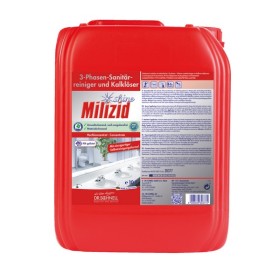 MILIZID SHINE Sanitärreiniger und Kalklöser mit spezieller Öl-, Kalklösekraft 1 Bidon