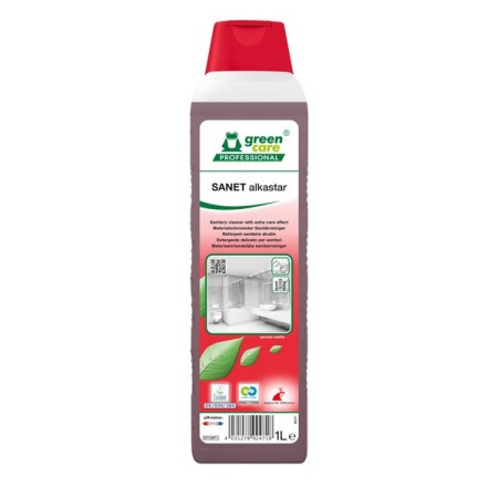 SANET alkastar Sanitärreiniger 10 Flaschen