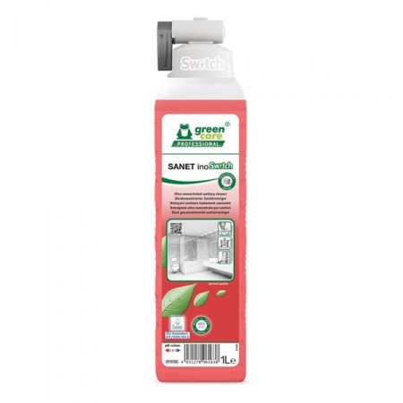 SANET inoSwitch Sanitärreiniger 8 Flaschen