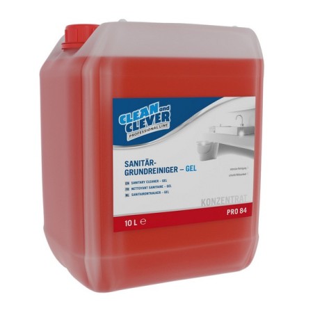 CLEAN and CLEVER Sanitärgrundreiniger-Gel PRO 84 1 Bidon
