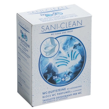 WC clean and fresh Sani Clean Duftsteine 28 Stück