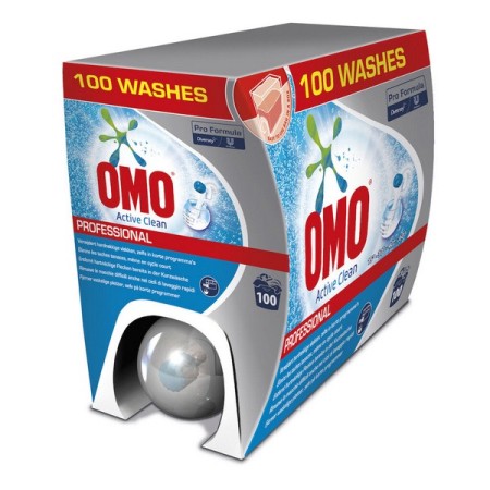 OMO Professional Activ Clean Textilwaschmittel 1 Karton