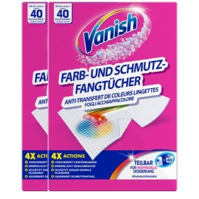 Vanish Farb- und Schmutzfangtücher 40 Stück