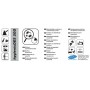 LABEL hygienicDES 2GO Klebeetikett 1 Bogen