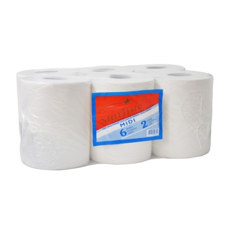 Starline Papierwischtücher Midi 6 Rollen