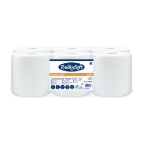 Bulkysoft Premium Papierwischtücher Midi 6 Rollen