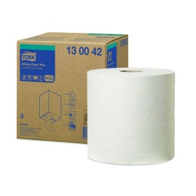 Tork Premium starke Mehrzweck-Papierwischtücher - Kombirolle im Karton – W1/W2/W3 System 1 Rolle