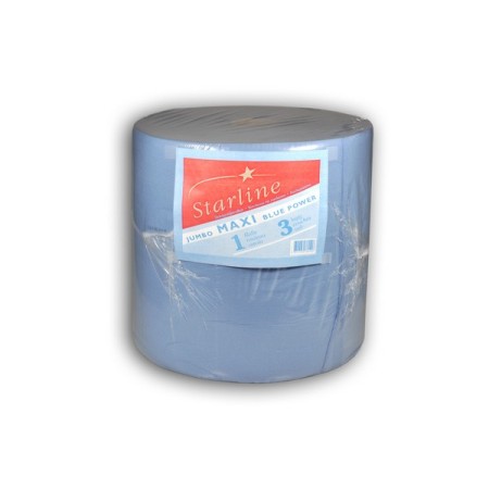 Starline Papierwischtücher Blue Power Jumbo-Maxi 1 Rolle