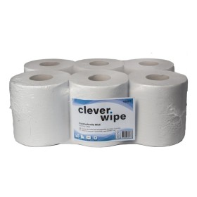 Papierwischtücher Midi Clever Wipe 6 Rollen
