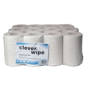 Papierwischtücher Mini Clever Wipe 12 Rollen