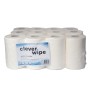 Papierwischtücher Mini Clever Wipe 12 Rollen
