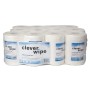 Papierwischtücher Mini Clever Wipe 12 Rollen