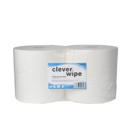 Papierwischtücher Maxi Clever Wipe 2 Rollen