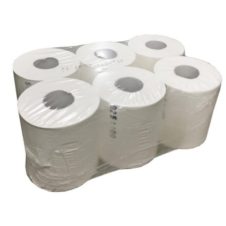 Papierwischtücher Midi 6 Rollen