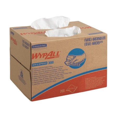 Kimberly-Clark Reinigungstücher Brag Box Wypall – X60 1 Karton