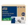 Tork Premium Küchen Reinigungstücher - Einzeltücher Top Pack – W4 System 300 Blatt (4 x 75)