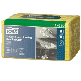 Tork Premium langlebige farbige Reinigungstücher - Einzeltücher – W8 System 320 Blatt (8 x 40)