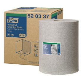 Tork Premium Industrie-Reinigungstücher 520 - Kombirolle im Karton – W1/W2/W3 System 1 Rolle
