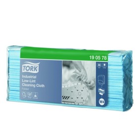 Tork Premium fusselarme Industrie-Reinigungstücher 190 - Einzeltücher Top Pack – W4 System 400 Blatt (5 x 80)