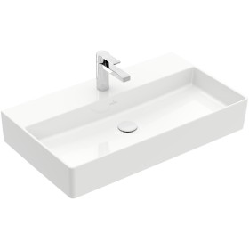 Villeroy & Boch Memento 2.0 Lavabo 80 cm con 1 foro per rubinetto, senza troppo pieno
