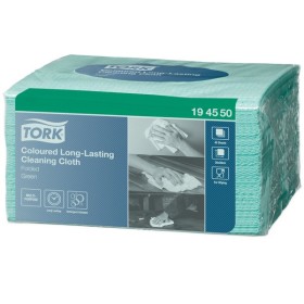 Tork Premium langlebige farbige Reinigungstücher - Einzeltücher – W8 System 320 Blatt (8 x 40)