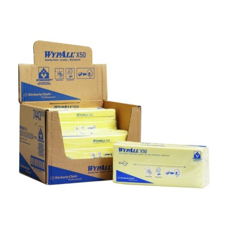 Kimberly-Clark Reinigungstücher Wypall – X50 300 Blatt (6 x 50)