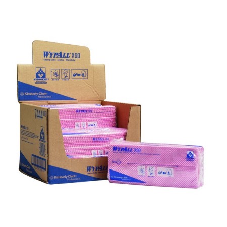 Kimberly-Clark Reinigungstücher Wypall – X50 300 Blatt (6 x 50)