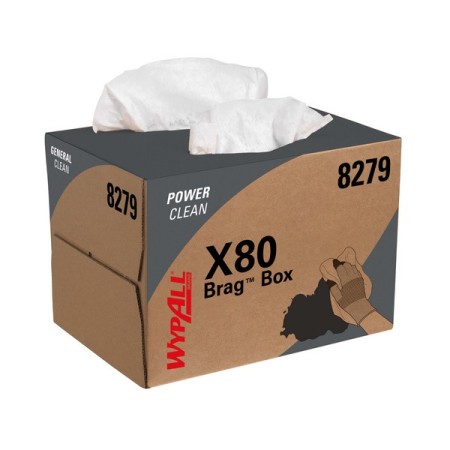 Kimberly-Clark Reinigungstücher Brag Box Wypall – X80 160 Blatt