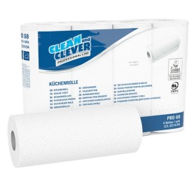 CLEAN and CLEVER Küchenrolle PRO 68 32 Rollen (8 x 4)